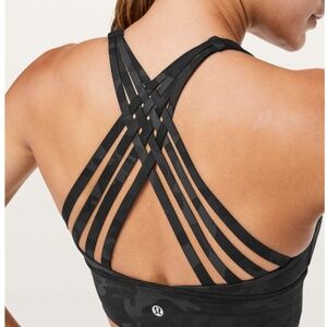 Lululemon Free To Be Moved Bra Incognito Camo Multi Grey 4